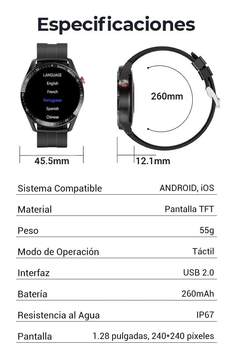 SMARTWATCH HW20 + REGALO AURICULARES + Envío grátis
